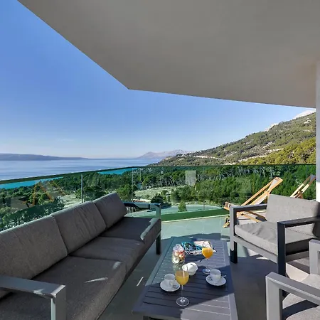 Exclusive Penthouse Big Blue With Private Jacuzzi Makarska