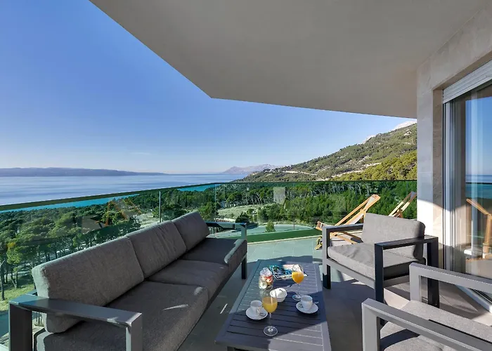 Exclusive Penthouse Big Blue With Private Jacuzzi Makarska