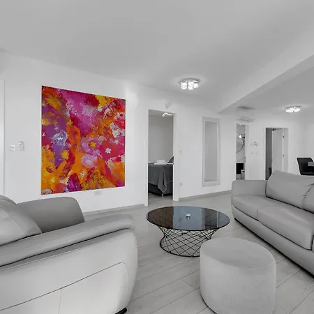 Exclusive Penthouse Big Blue With Private Jacuzzi Apartment Makarska